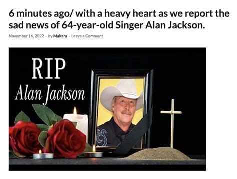 death of alan jackson|alan jackson car accident.